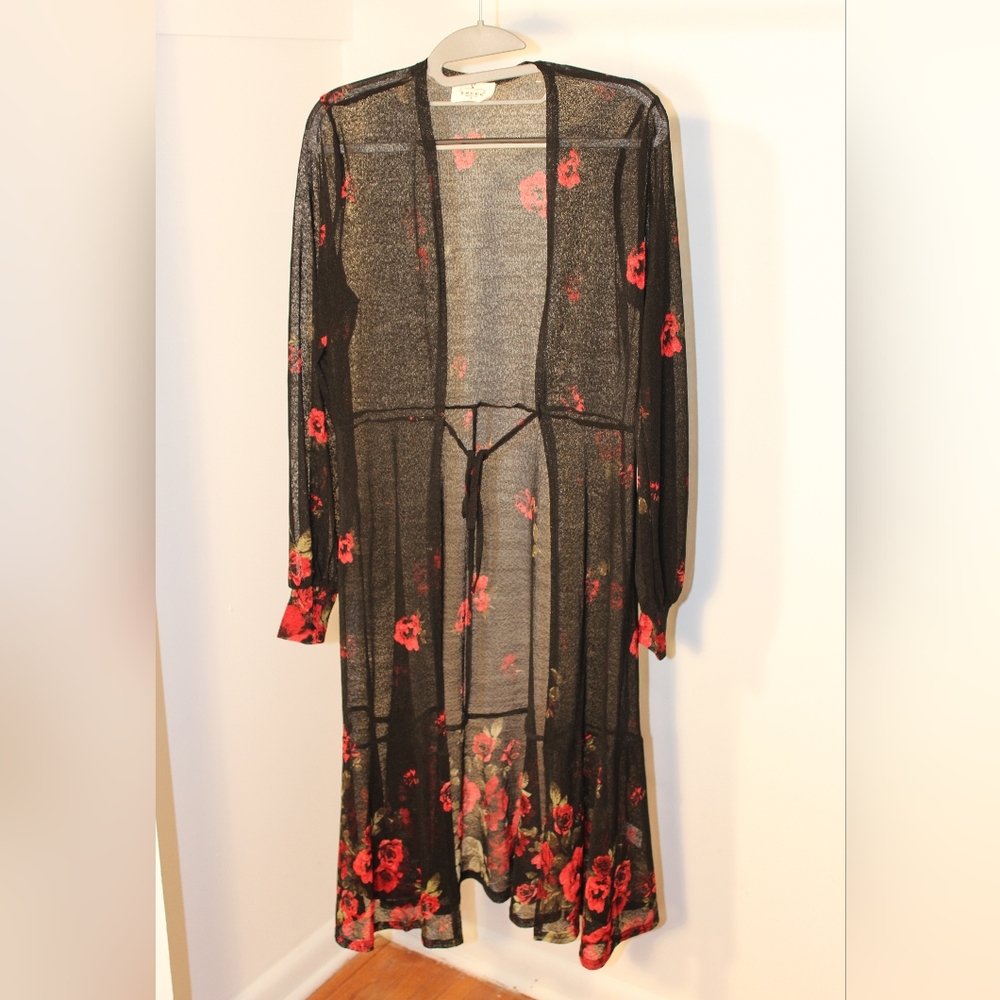 Ember Floral Cover-up